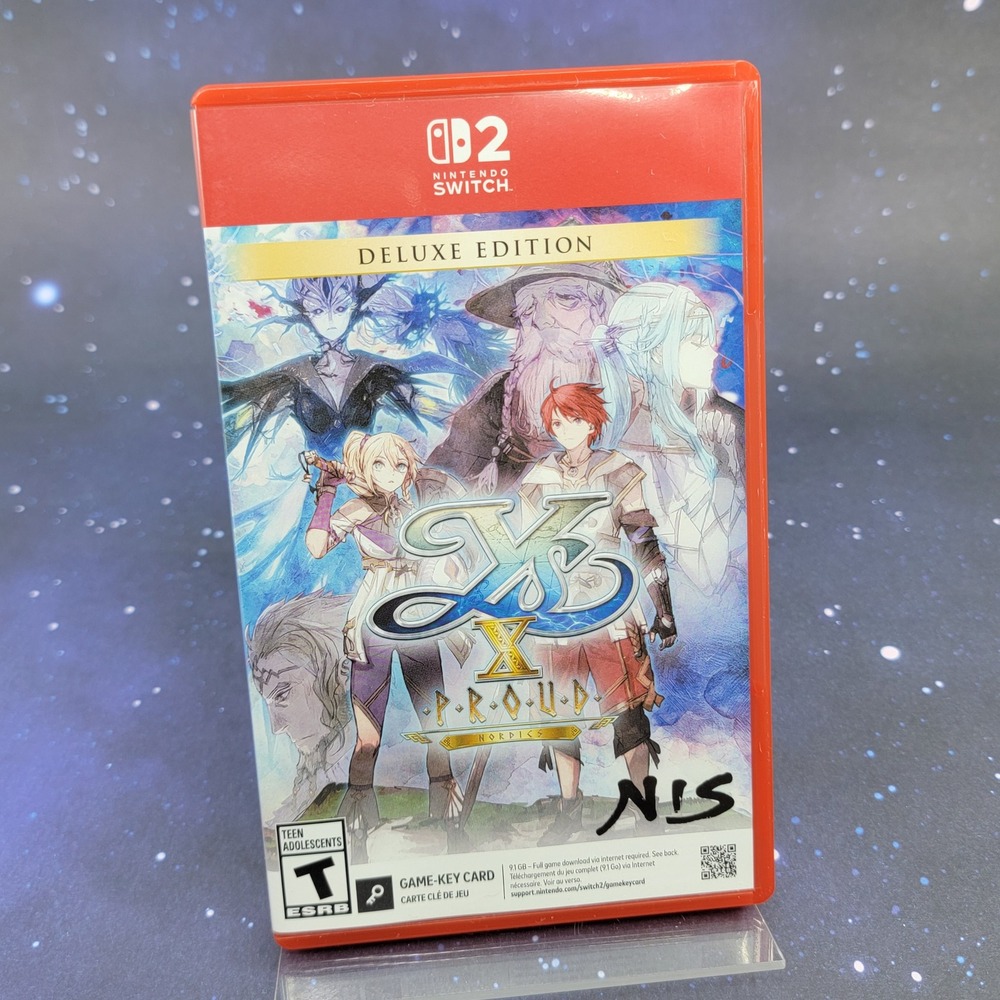Ys X Nordics Deluxe Edition Nintendo Switch Action RPG NIS America 2024